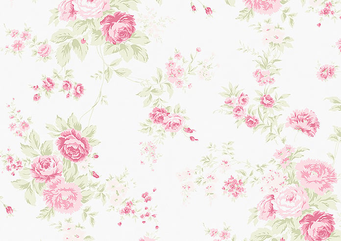 Shabby Chic by Rachel Ashwell Wildflower, Rose - Roman Blind - Image 7
